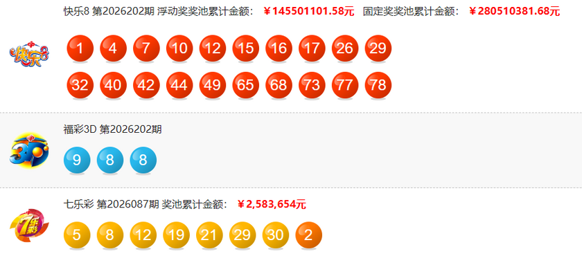 排列五2026202期开奖回顾 开奖结果查询